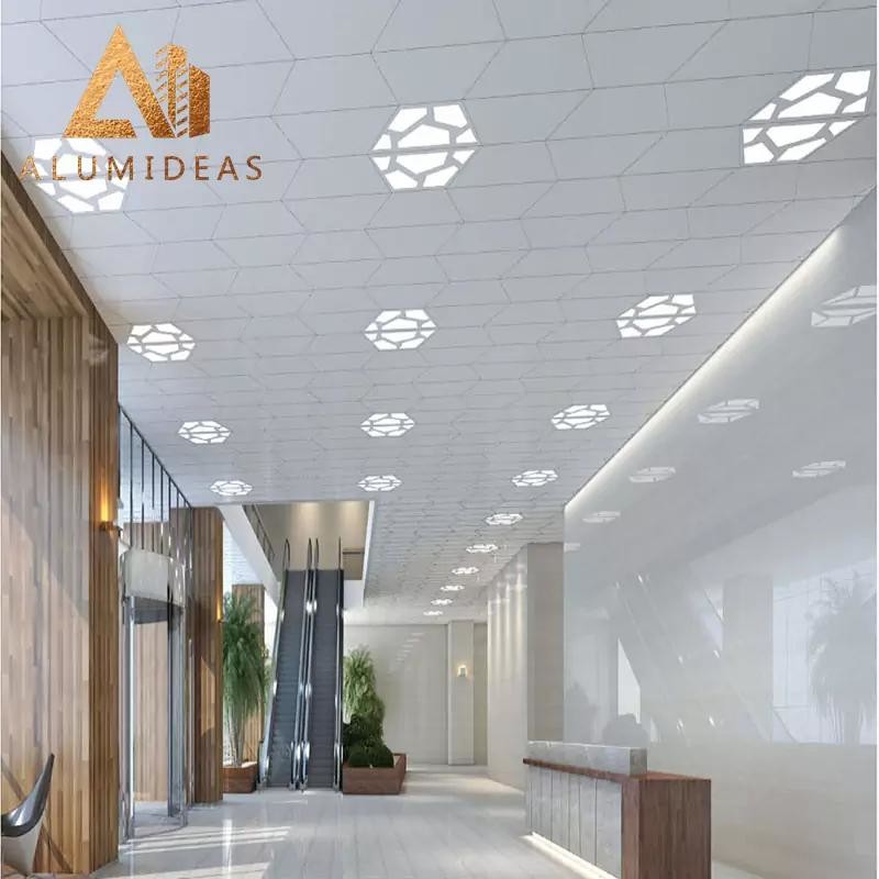 Cladding ceiling panels