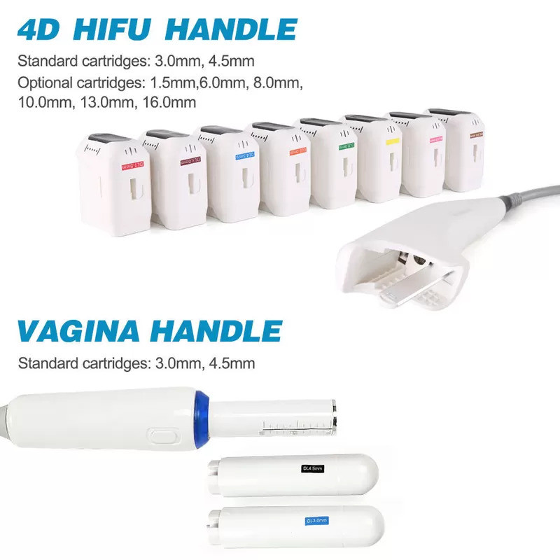 Lightweight HIFU Skin Firming Machine Customized With Adjustable 5.0 - 25mm Range