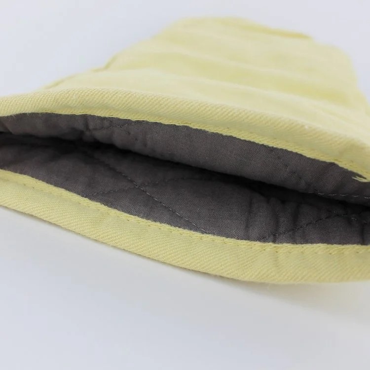 Anti Cutting Aramid Fiber Gloves High Temperature Resistance OEM
