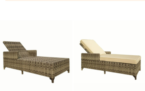 LC1015 Poly Rattan Garden Outdoor Indoor Rattan Lounge Chair Beach Sun Holiday