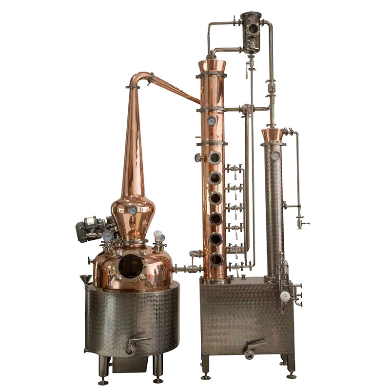 500lt Distillery Equipment For Gin And Whisky Featuring Four Heating Techniques