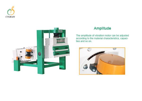 Grain Seeds Cleaning 150×150 Mobile Vibrating Screen