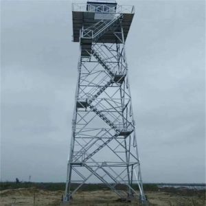 Lattice Angular Steel Platform Mountain Forest Outlook Fire Observation