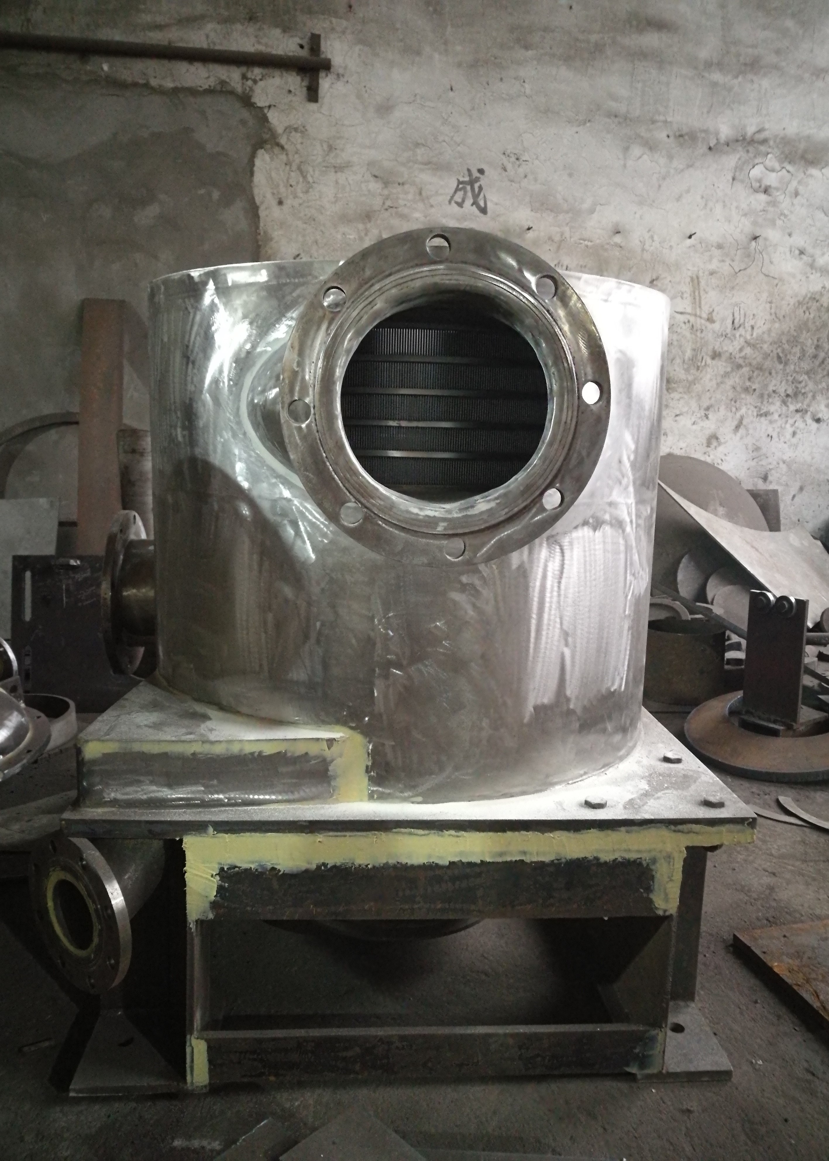 Inward Flow / Inflow Wedge Wire Basket Stainless Steel Material For Pulp Screening