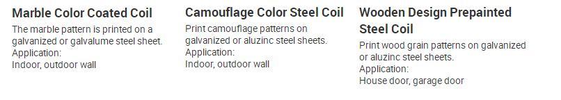 Cold Rolled Steel Coils / PPGI Prepainted Steel Sheet / Zinc Aluminium Roofing Coils From China Factory