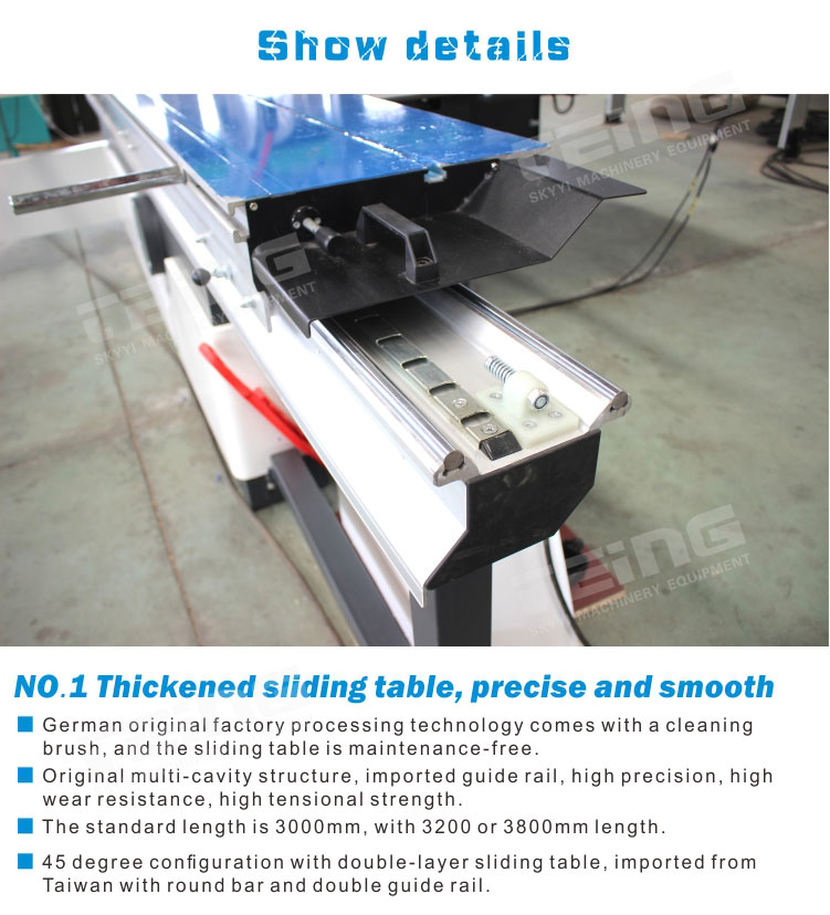 Horizontal Style CNC Sliding Table Saw for Precision Cutting CE ISO Numerical Control