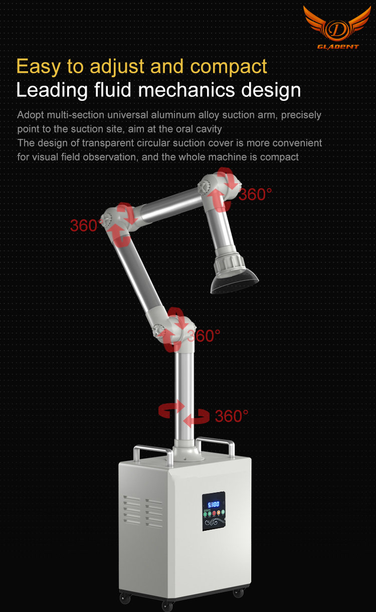 Electricity Extraoral Dental Suction System Class I