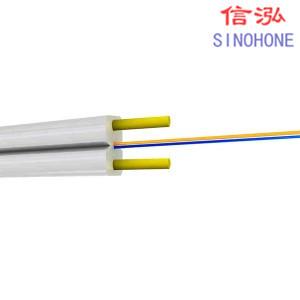 1 Km Fiber Optic Cable , 12 Core Multimode Fiber Optic Cable Aluminum Tape