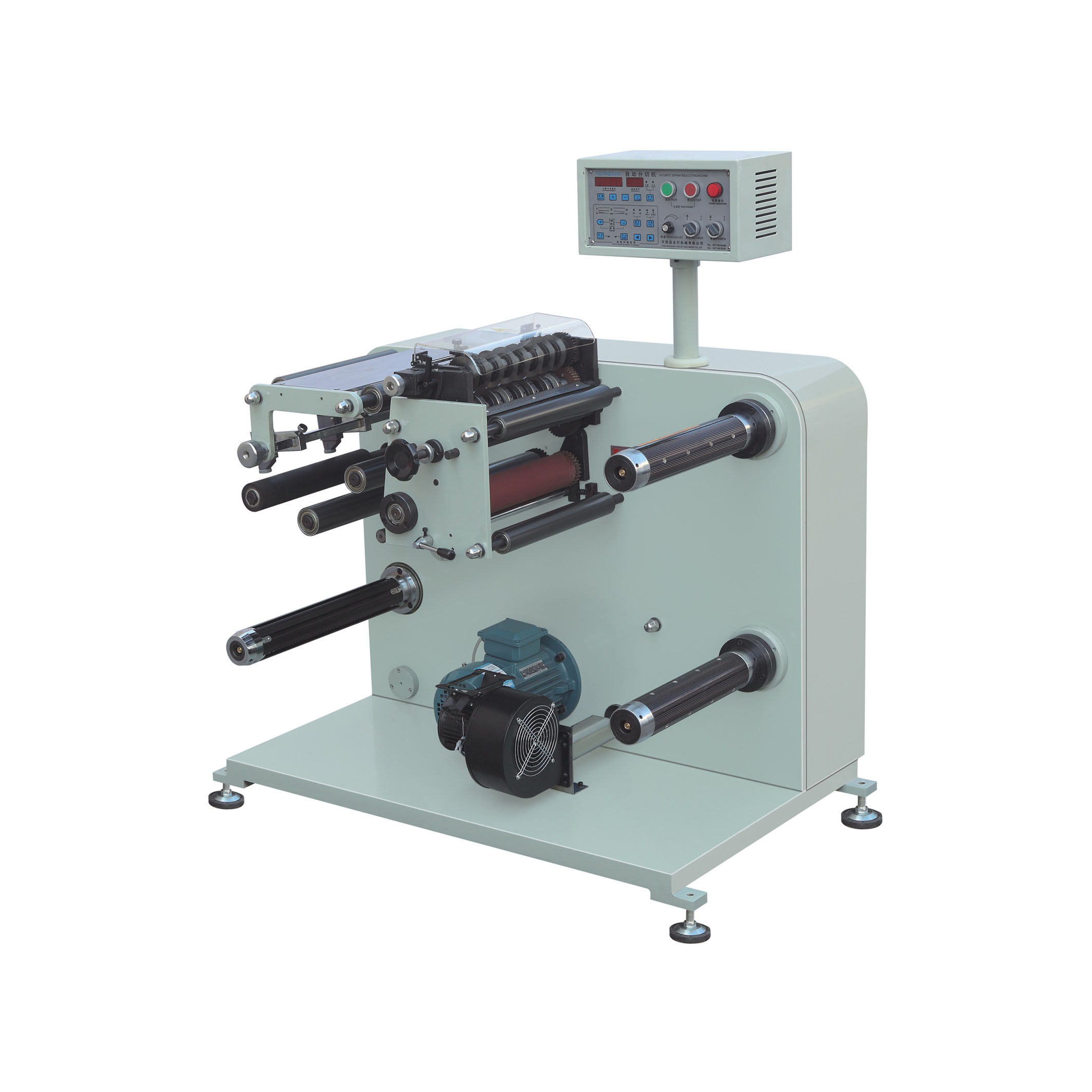 Roll Cutting Thermal Paper Slitting Rewinding Machine Foil Slitter Rewinder