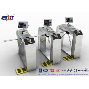 Pedestrian Facial Recognition Turnstile ESD Fingerprint Access Control Barriers