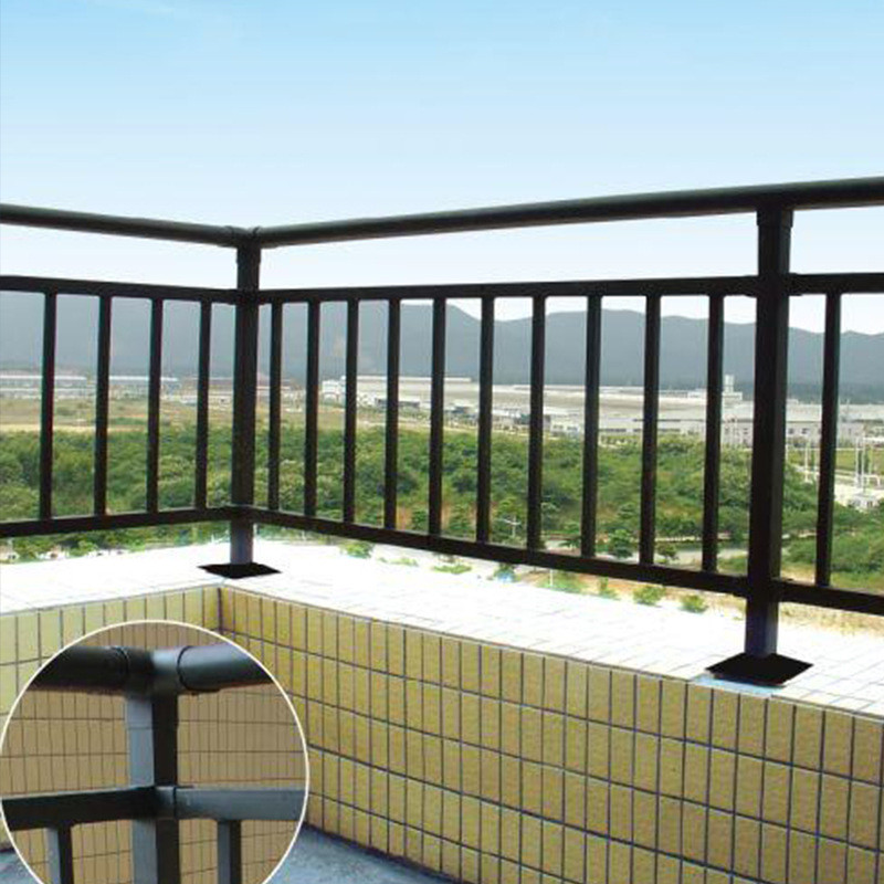Anti Collision Stainless Steel Guardrail 304 201 River Municipal Tubular Stair Railing