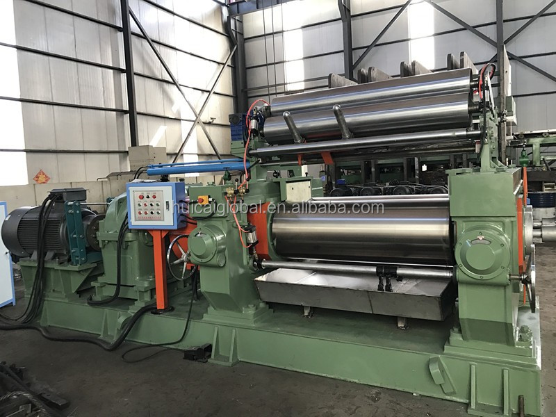 1 1.25 Roll Ratio 30kW Two Roll Rubber Mixing Machine for Accurate Mixing