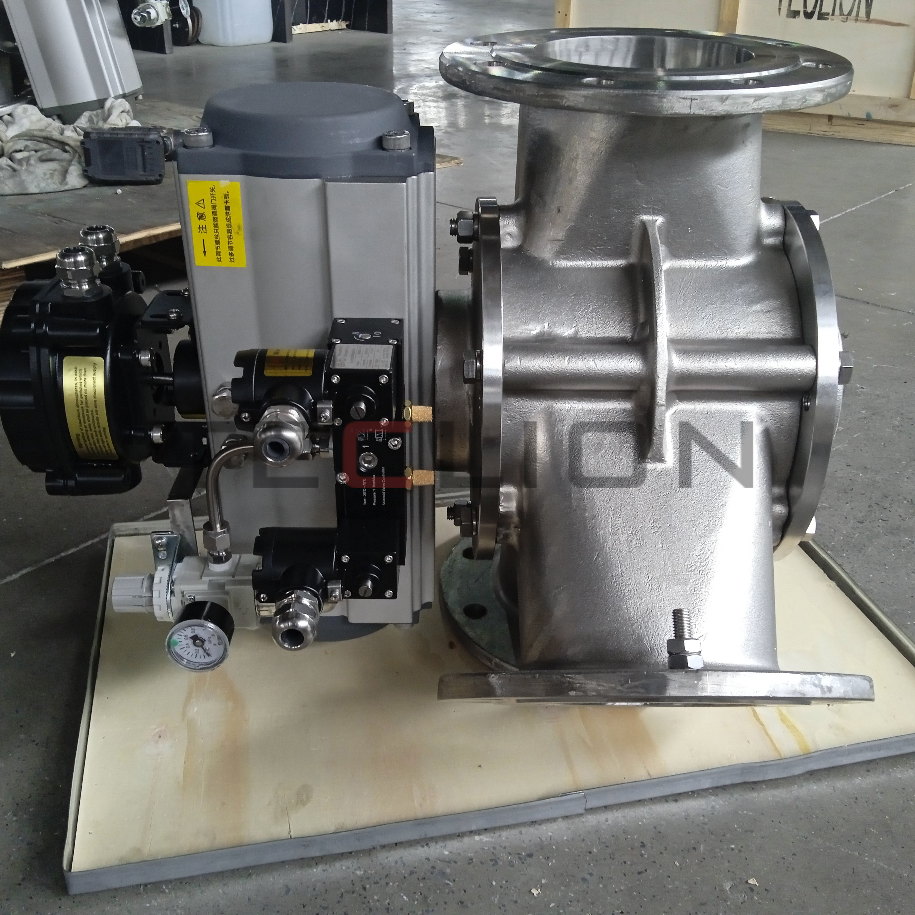 Conventional configuration standard stainless steel Pneumatic Diverter Valve
