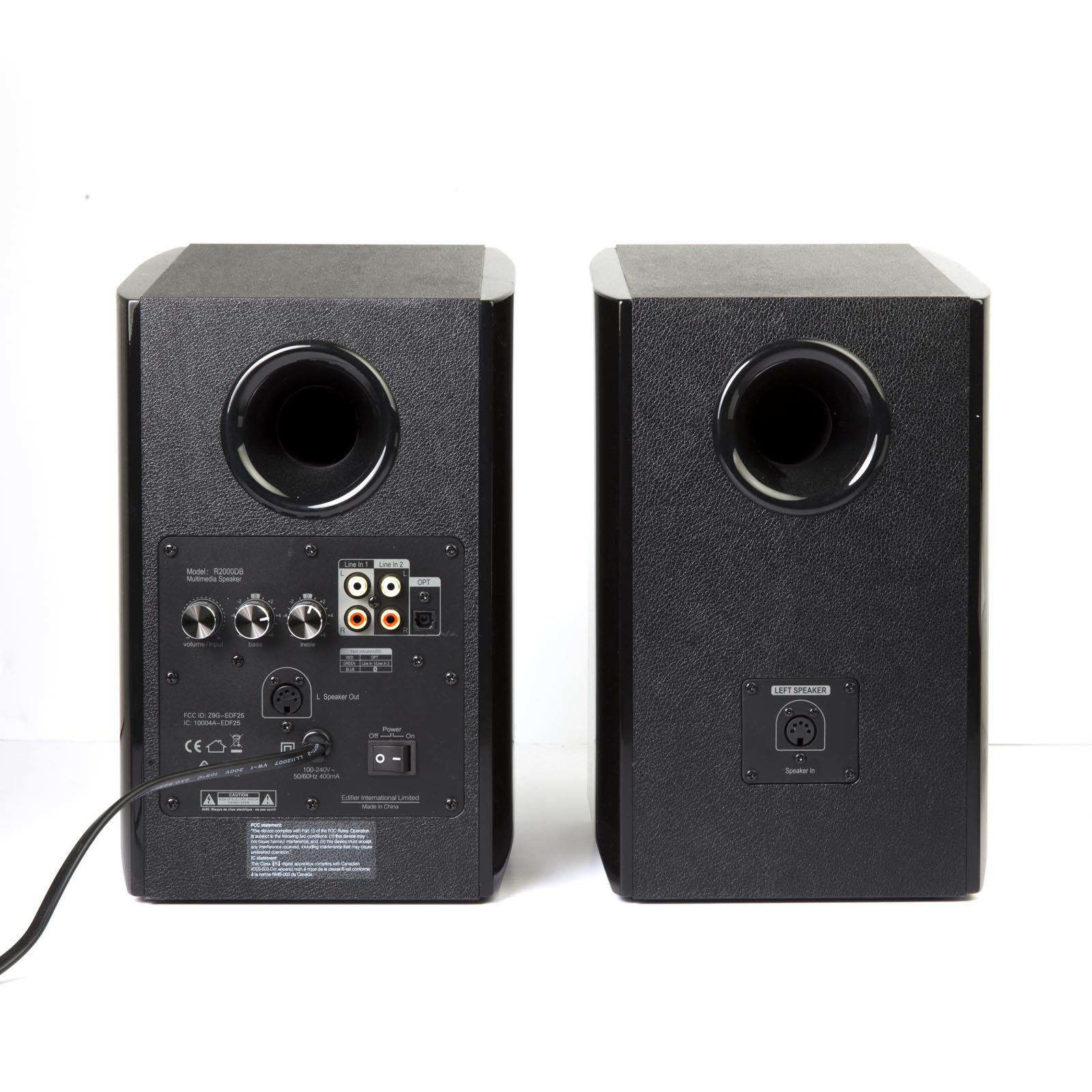 2.5" Tweeter Size Bluetooth Bookshelf Speakers with High Density Sheet Cabinet Material