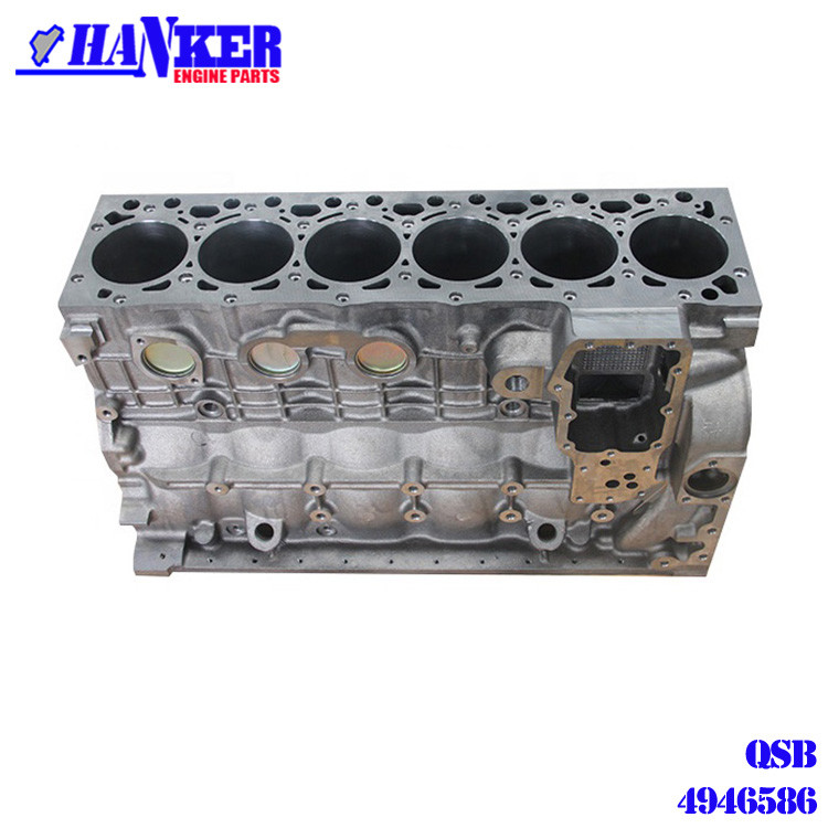 4946586 DCEC ISDE 6 Cylinder Engine Block QSB6.7