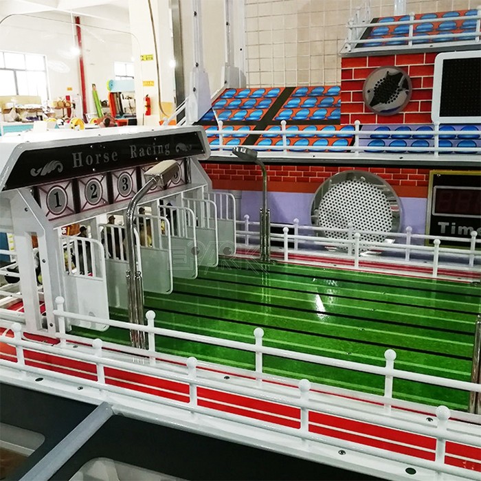 National Horse Racing Carnival Booth Machine 5 Players Sports Game Machine