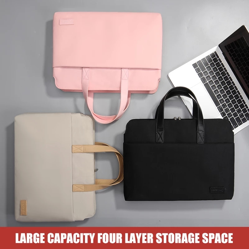 2021 Factory Price laptop bag for Ipad Huawei matebook 14inch computer bag Laptop sleeve handbag With Customize Logo