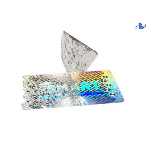 Tamper Evident Dot Pattern PET 50 Mircon Hologram Security Labels