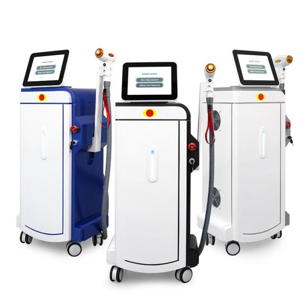 Vertical 808nm Diode Laser Machine For Permanent Hair Removal Salon Beauty