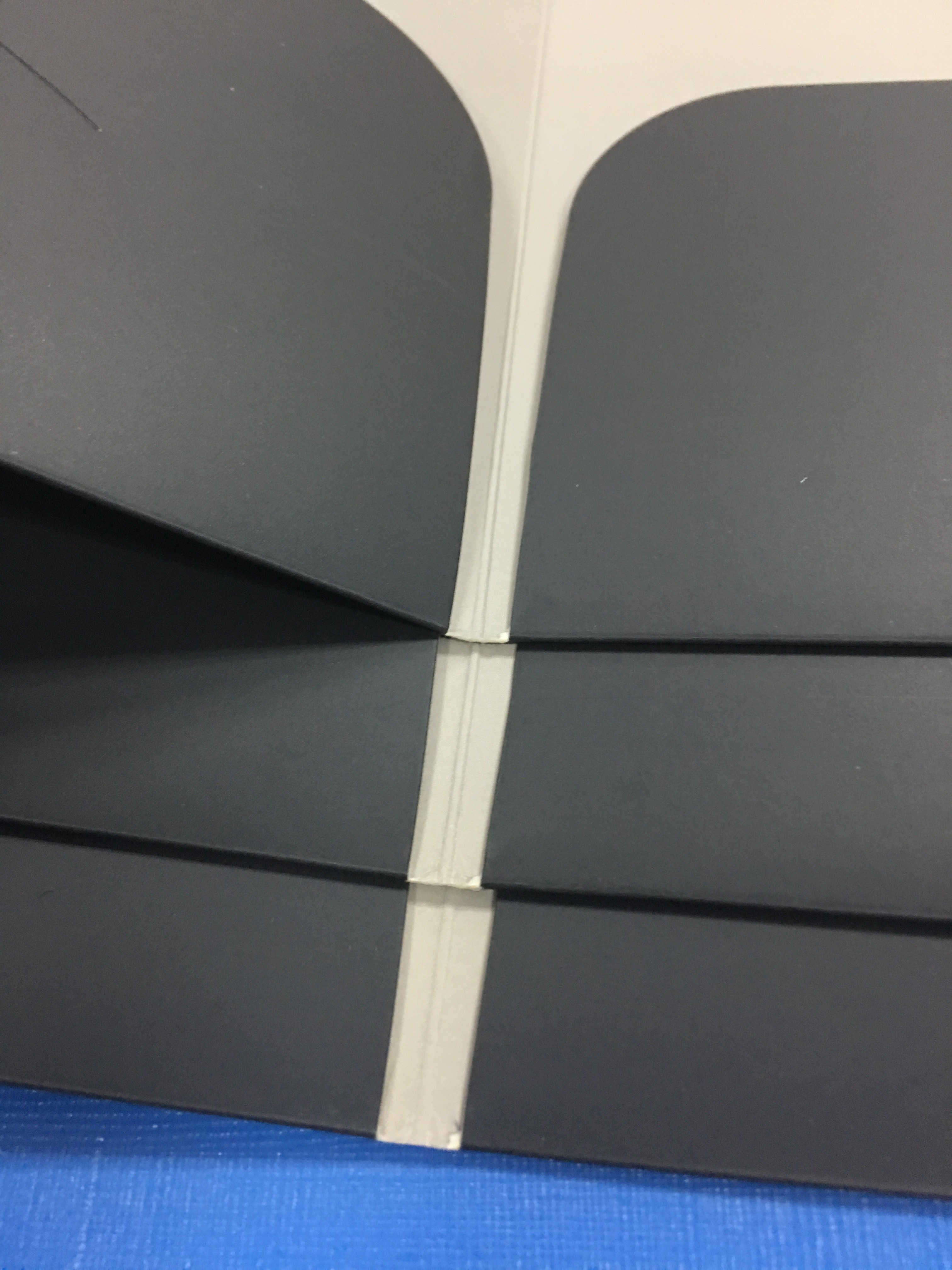 Business Custom Made Folders , Corrugated Paper Personalized File Folders
