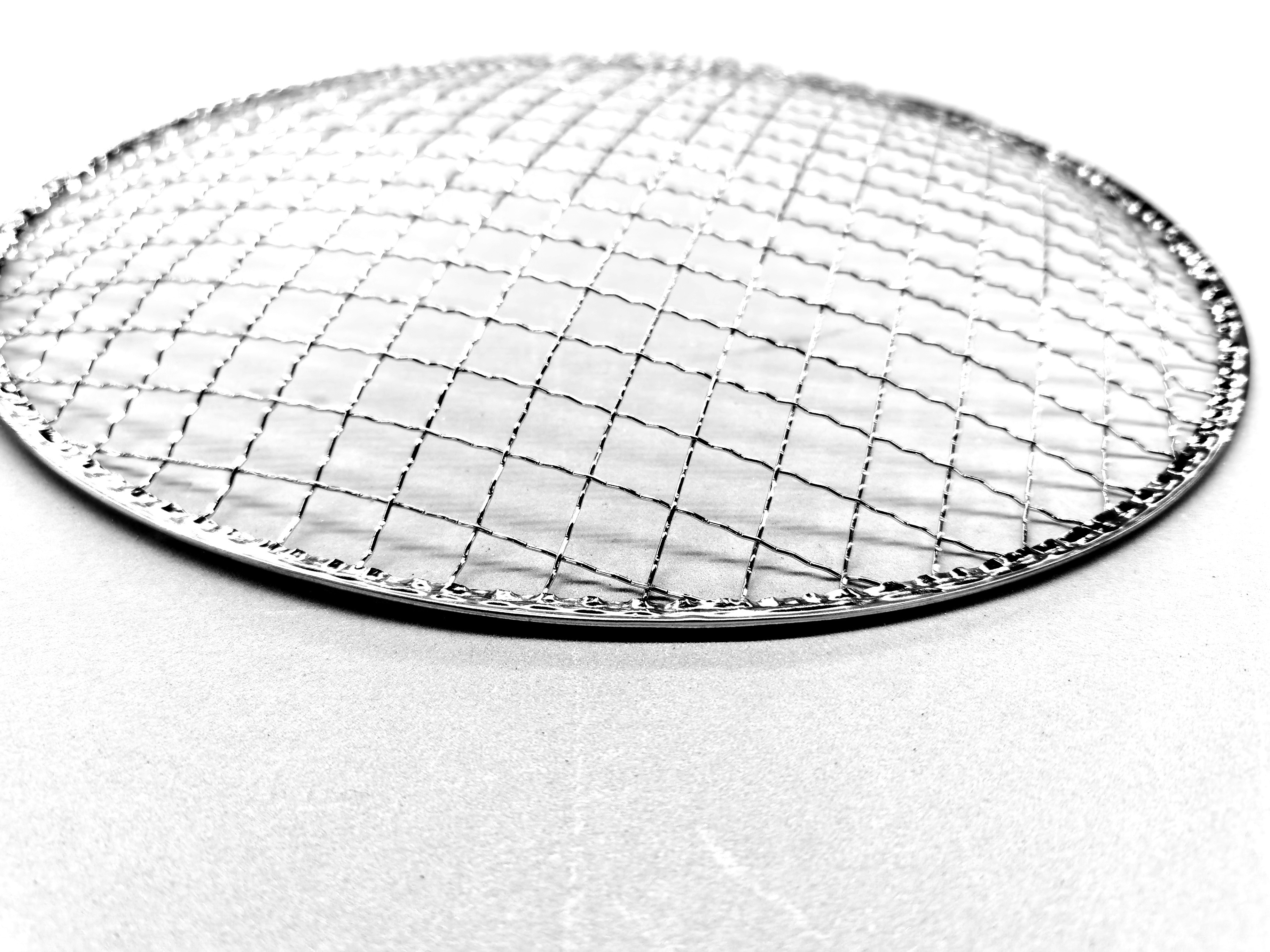 Galvanized Cross Edging Stamping Disposable BBQ Mesh