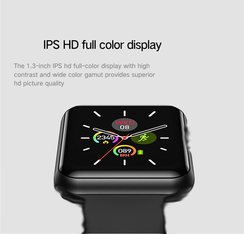 P10 smaRT watch 1.3" OLED 240*240 Sport Fitness WatchCase Clock Bluetooth Android Gel Camera Smart Bracelet
