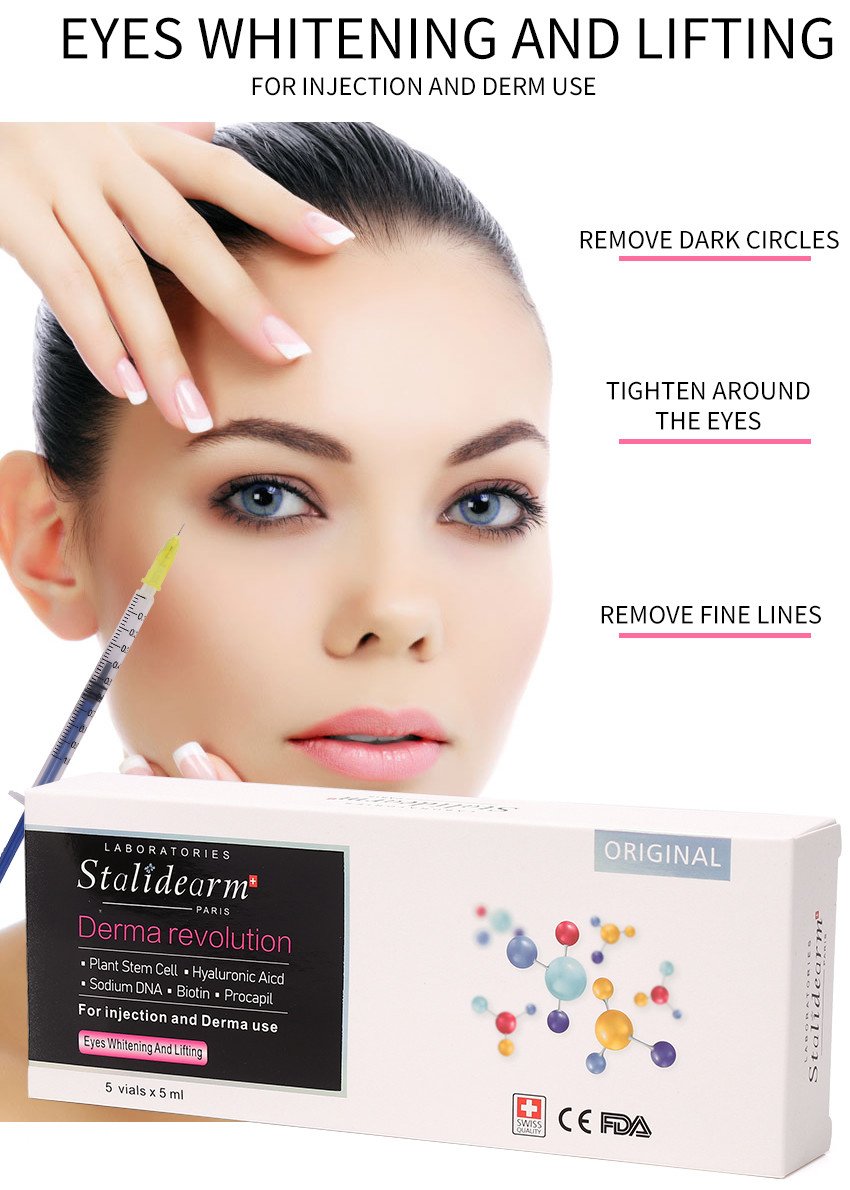 Skin Whitening Serum Injection For Eye Whitening And Lifting Essence Set 5pcs/Set safe effect