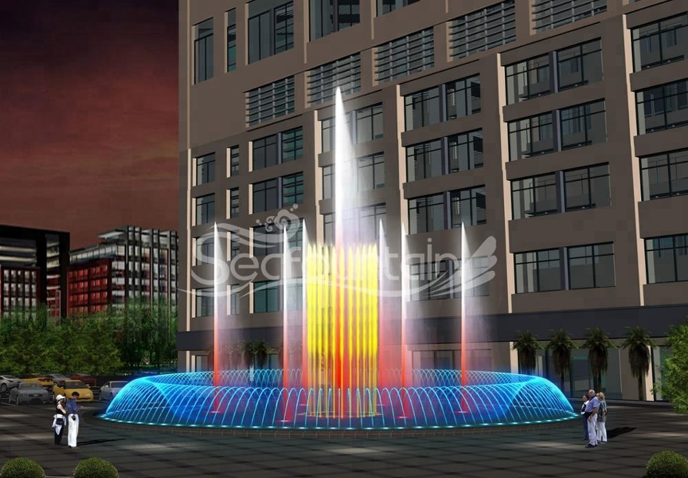Wonderful 3 Dimensional Digital Swing Fountain Nozzle Outdoor Water Fountain