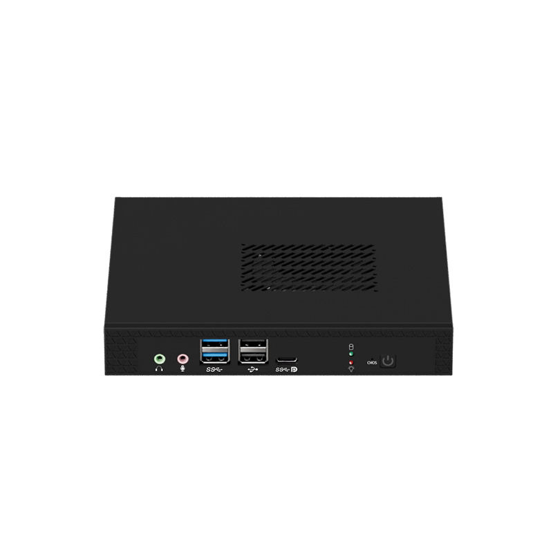 8K 3*Display Mini Gaming PC Intel Core I3 6100 I5 8400 I7 9700 Dual LAN RS232 Linux Business With FAN And Customizable
