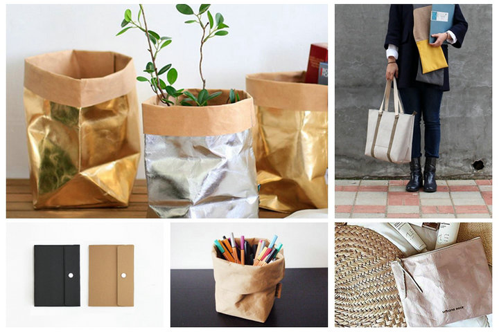Custom Printed Washable Kraft Paper Fabric For Jewelry Hang Tag Multifunction