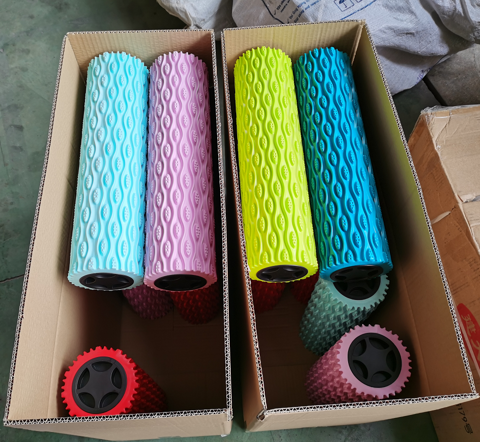 45 X 14CM EVA Yoga Foam Rollers For Back Pain Home Exercise Lightweight