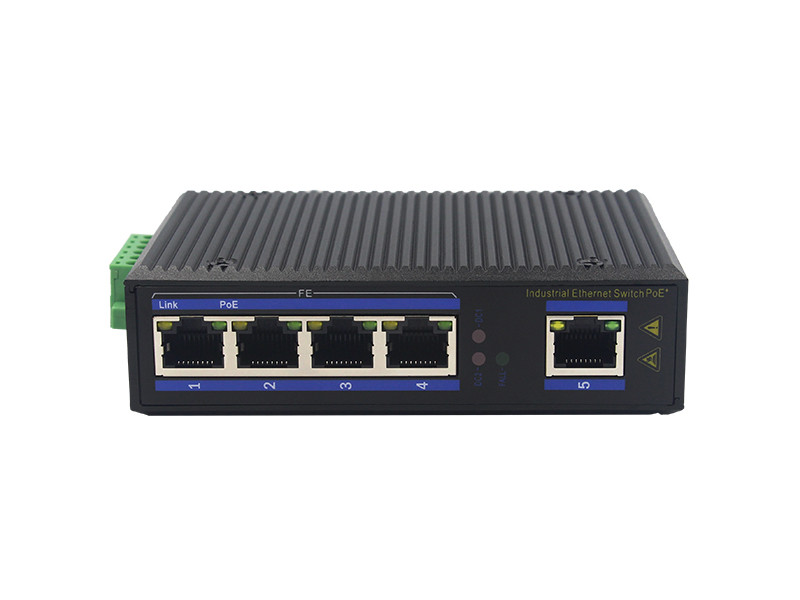 10/100M 5xRJ45 UTP port unmanaged industrial ethernet switch for IP Cameras