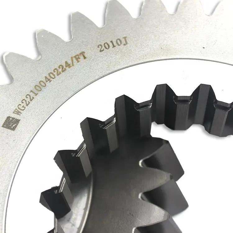 OE NO. AZ2210040324 AZ2210040224 Sinotruk howo HW19710 18709 Truck HW15710 GearBox parts Spindle four-speed gear durable