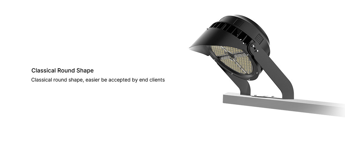 IP65 LED Sports Field Lights Anti Corrosive Die Cast Heatsink Design For Baseball Field