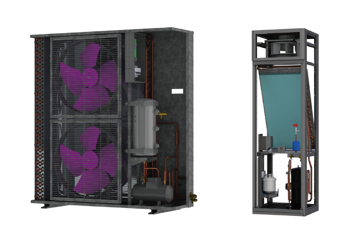 Air Cooled Precision Cooling System For Small Data Centers Base Stations