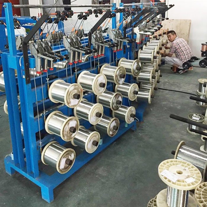 High Speed Copper Wire Bunching Machine Double Twist 630 Buncher