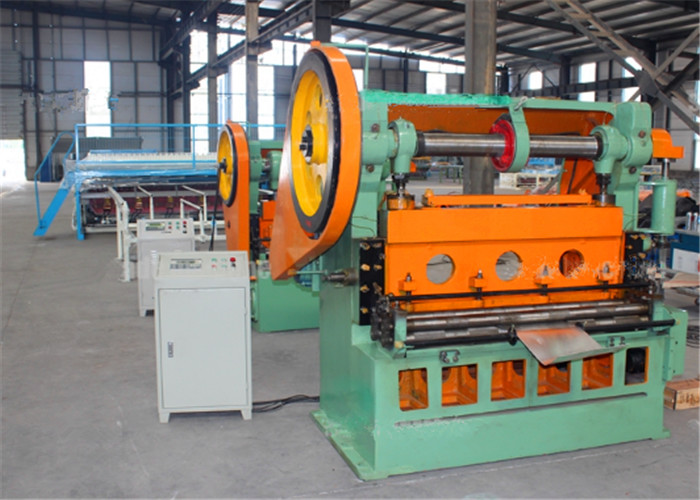 100n Tons Aluminum Steel Diamond Expanded Metal Mesh Machine High Speed Making