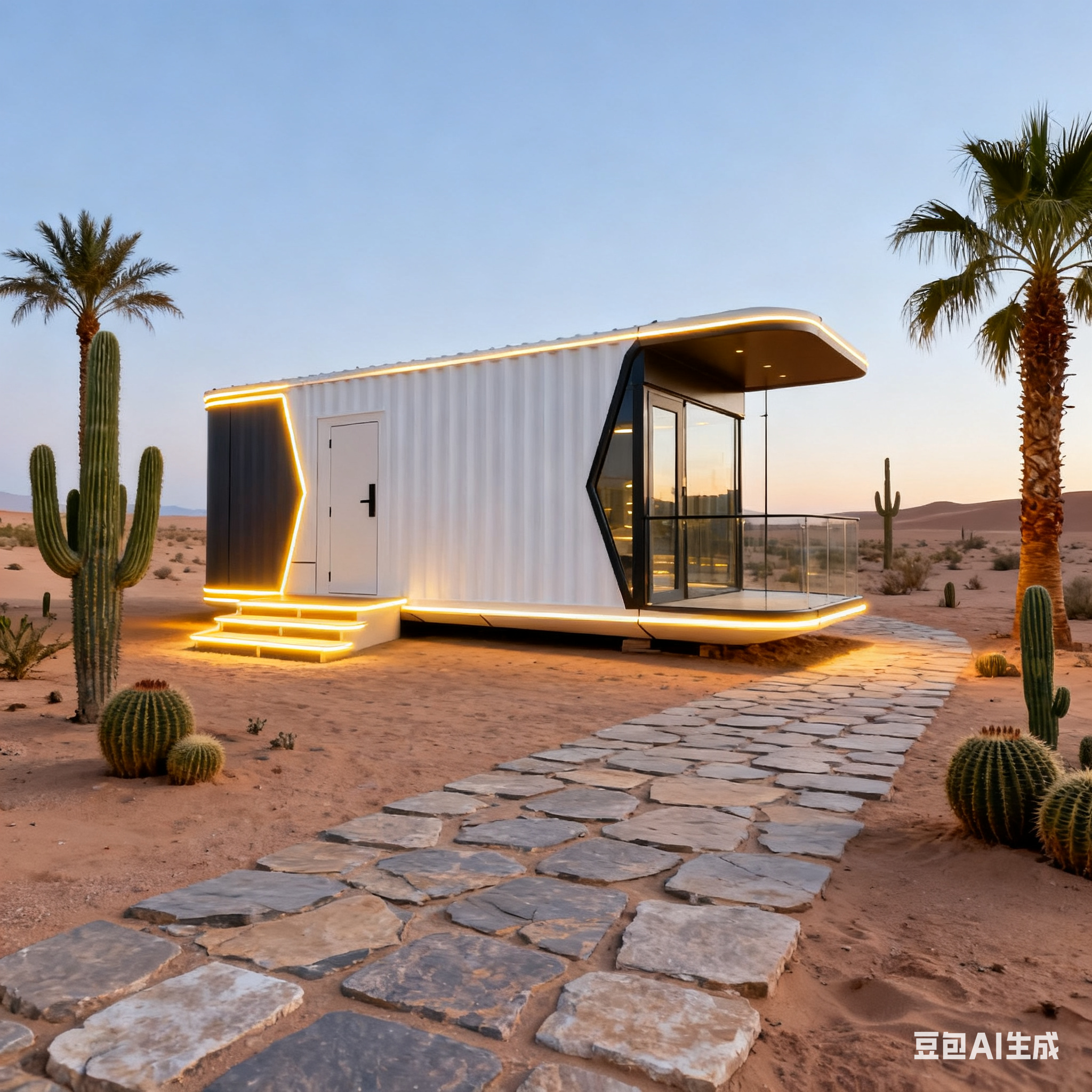 China Space Capsule House with L8560 * W3460 * H3400 Dimensions for 2 People Accommodation and 7 Tons Net Weight on sale