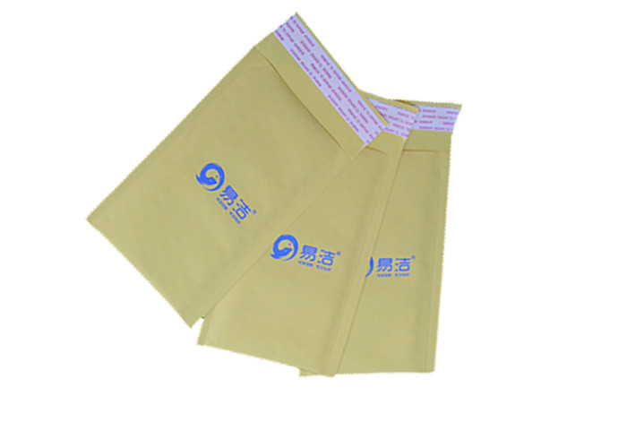 Anti Throw Kraft Paper Bubble Mailers Cushioning Surface For Shipping Gifts