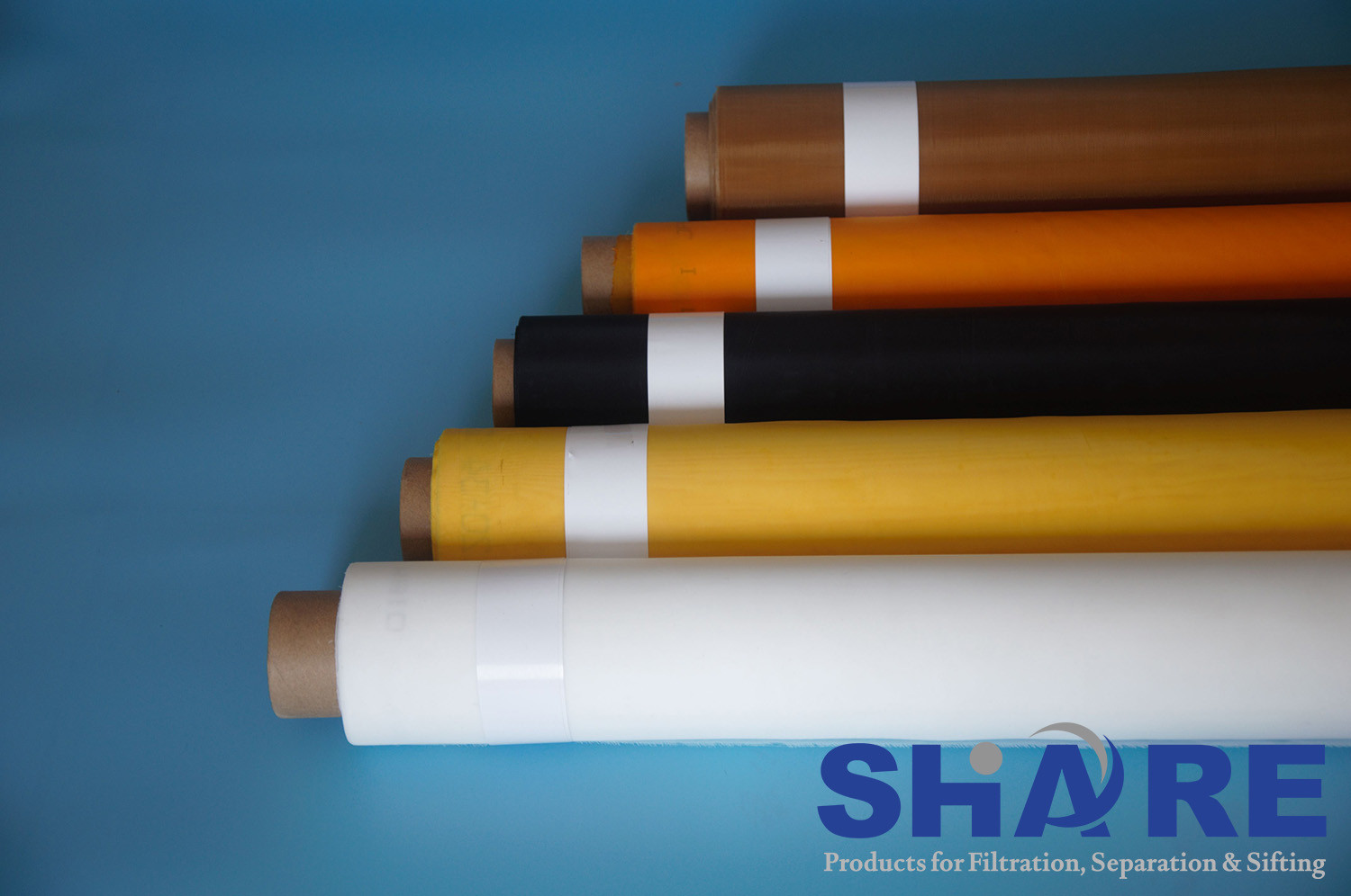 Plain Weave Polyester Printing Mesh High Elasticity For Textile Garment