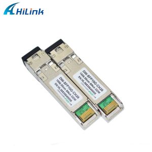 DDM Duplex LC SFP+ Optical Transceiver 100GHZ 10G DWDM 80KM For Data Center