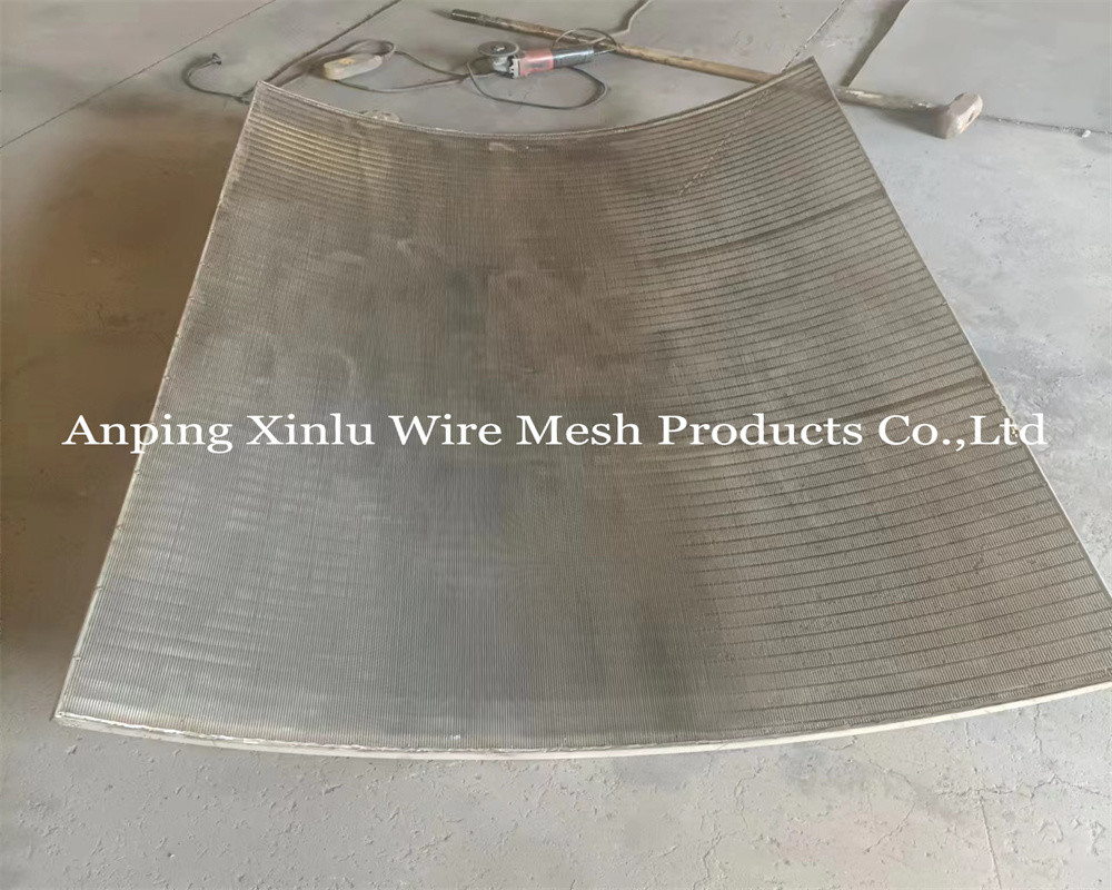 Waste Treatment Sieve Bend Screen Wedge Wire Curved Parabolic Screen Filter