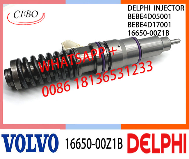 16650-00Z1B BEBE4D17001 Fuel engine Diesel Injector 16650-00Z1B BEBE4D05001 BEBE4D17001 E3 for NISSAN 12 LITRE