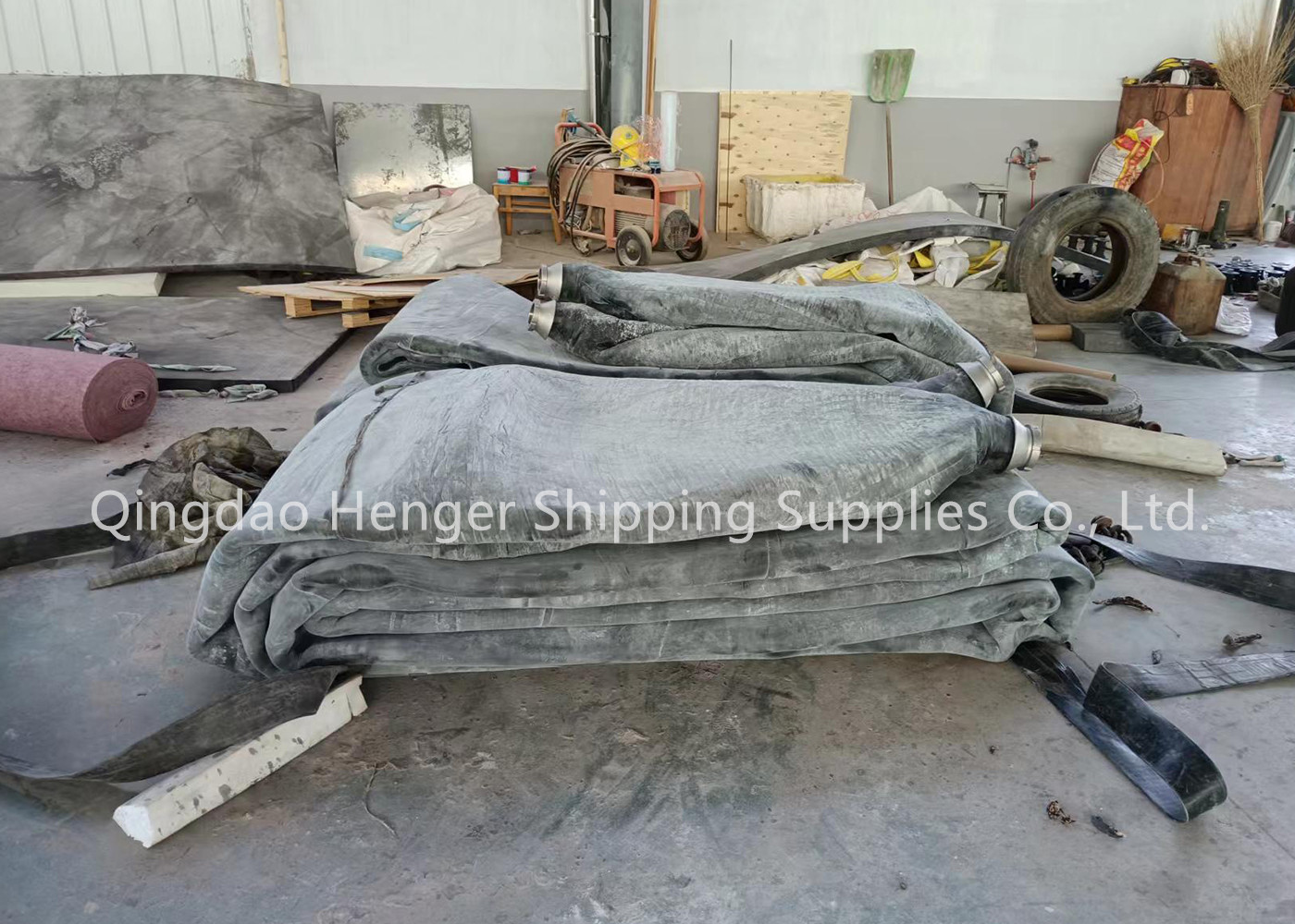 Natural Rubber Marine Ship Launching Airbag Inflatable Anti Explosion