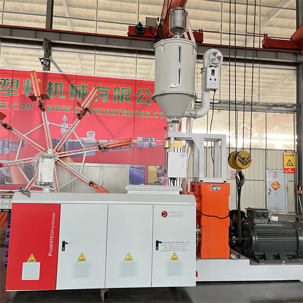 180kw PE Plastic Pipe Machine Water Supply Pipe Maker Machine