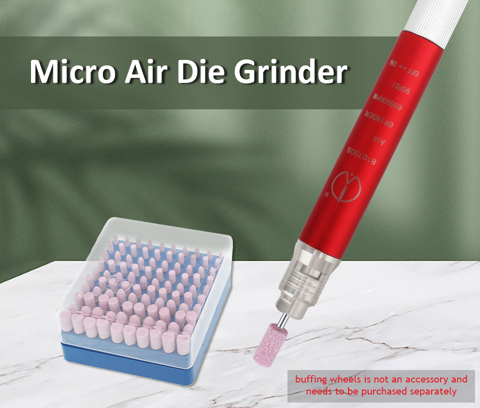 65000 RPM Jewelry Engraving Machine Micro Air Die Grinder 1/8" 3mm