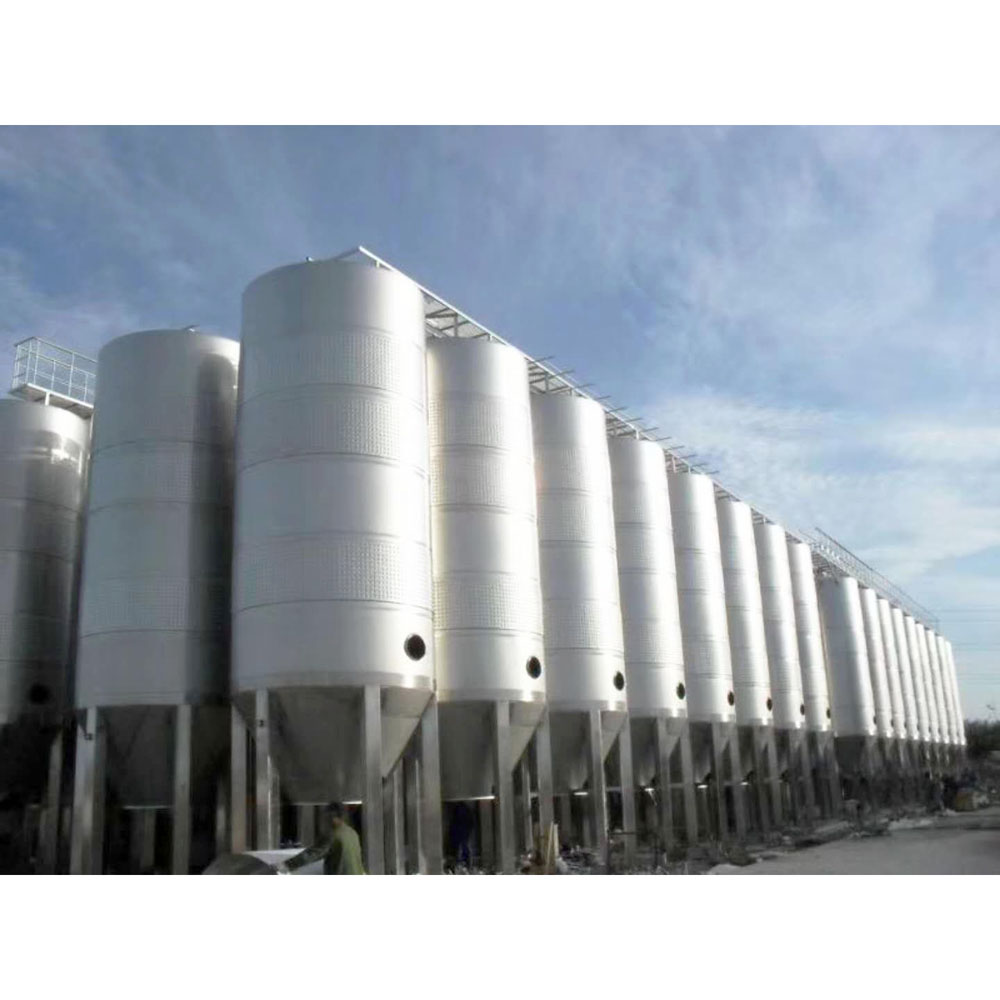 Beer Fermentation Brewing System with Semi Automatic PLC Control and 3mm Inner Thickness