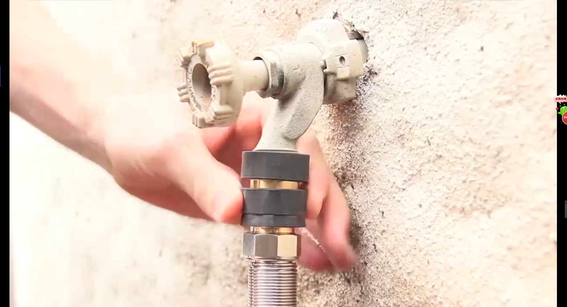CNC Quick Hose Connect Brass Tube Fitting For Sprinkler