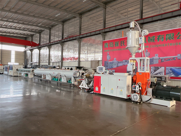 Water Supply Electric Conduit Pipe Machine Plastic HDPE PE PP PPR Pipe Extrusion Line