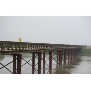 The gap that needs to be crossed is too large to use single span structure for